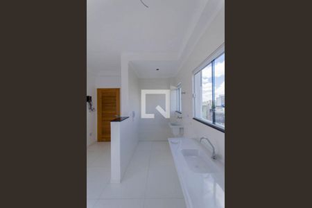 Sala e Cozinha Integrada de apartamento à venda com 2 quartos, 36m² em Vila Guilhermina, São Paulo