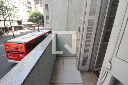 Sacada da Sala de apartamento para alugar com 2 quartos, 83m² em Centro Histórico, Porto Alegre