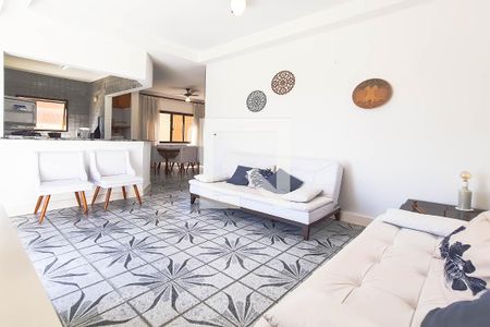 Sala de apartamento para alugar com 2 quartos, 156m² em Parque Enseada, Guarujá