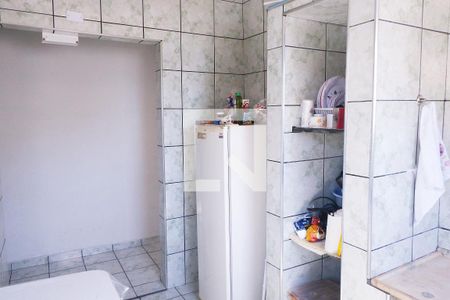 Cozinha de apartamento para alugar com 1 quarto, 54m² em Centro, São Vicente