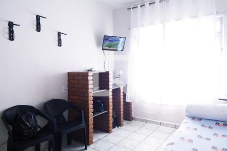 Sala de apartamento para alugar com 1 quarto, 54m² em Centro, São Vicente