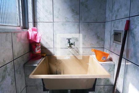 Área de Serviço de apartamento para alugar com 1 quarto, 54m² em Centro, São Vicente