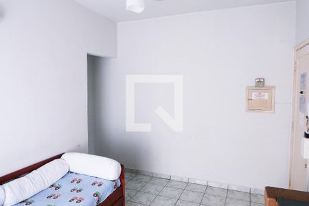 Sala de apartamento para alugar com 1 quarto, 54m² em Centro, São Vicente
