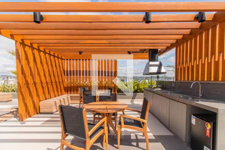 Studio à venda com 25m², 1 quarto e 1 vaga Studio à venda com 25m², 1 quarto e 1 vagaÁrea comum - Churrasqueira