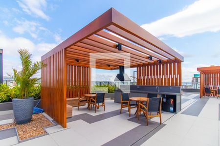 Studio à venda com 25m², 1 quarto e 1 vaga Studio à venda com 25m², 1 quarto e 1 vagaÁrea comum - Churrasqueira