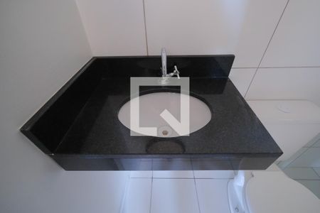 Apartamento para alugar com 52m², 2 quartos e 1 vagaDetalhe do banheiro