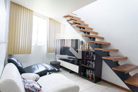 sala de apartamento à venda com 3 quartos, 164m² em Vila Maria do Carmo, Nova Lima