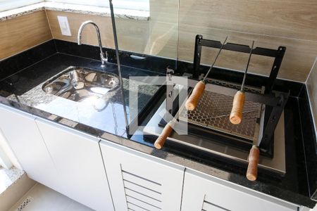 Varanda Gourmet de apartamento para alugar com 2 quartos, 78m² em Campestre, Santo André