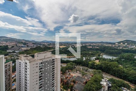 Vista da Sala de apartamento para alugar com 1 quarto, 53m² em Alphaville Empresarial, Barueri