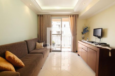 Sala de apartamento à venda com 3 quartos, 76m² em Vila Carlos de Campos, São Paulo