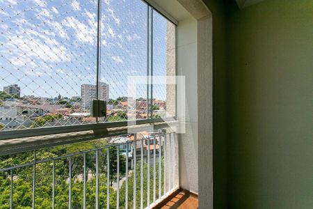 Varanda da Sala de apartamento para alugar com 2 quartos, 51m² em Vila Guilhermina, São Paulo