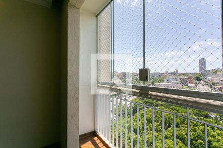 Varanda da Sala de apartamento para alugar com 2 quartos, 51m² em Vila Guilhermina, São Paulo