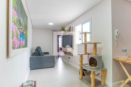 Sala de apartamento para alugar com 2 quartos, 97m² em Jardim Ocara, Santo André