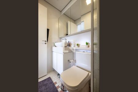 Studio para alugar com 34m², 1 quarto e 1 vaga Studio para alugar com 34m², 1 quarto e 1 vagaBanheiro