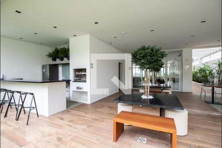 Studio para alugar com 34m², 1 quarto e 1 vaga Studio para alugar com 34m², 1 quarto e 1 vagaChurrasqueira