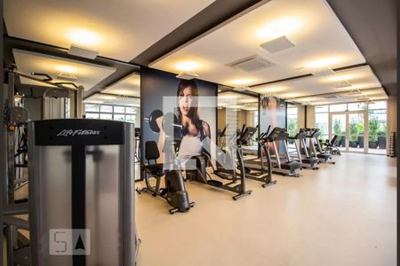 Studio para alugar com 34m², 1 quarto e 1 vaga Studio para alugar com 34m², 1 quarto e 1 vagaAcademia