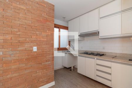 Cozinha de apartamento à venda com 1 quarto, 48m² em Vila Jardim, Porto Alegre
