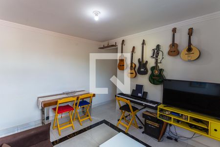 Sala de apartamento à venda com 2 quartos, 58m² em Santa Cruz, Belo Horizonte