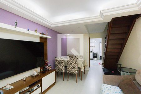 Sala de casa de condomínio à venda com 2 quartos, 82m² em Pechincha, Rio de Janeiro