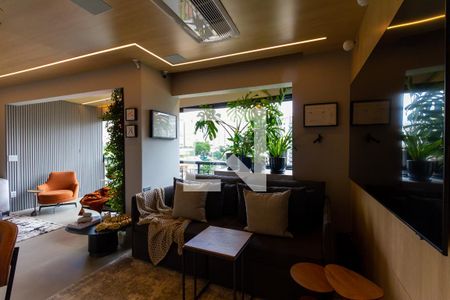 Sala  de apartamento à venda com 1 quarto, 59m² em Vila Romana, São Paulo