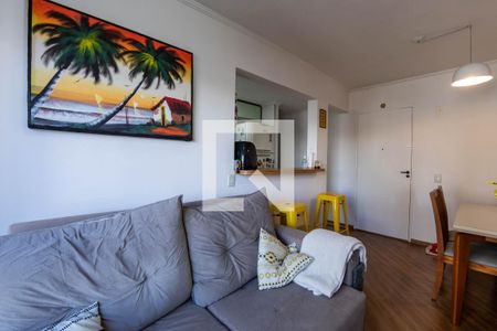 Sala / Cozinha de apartamento à venda com 2 quartos, 48m² em São Lucas, São Paulo
