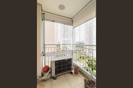 Varanda da Sala de apartamento à venda com 3 quartos, 77m² em Água Branca, São Paulo