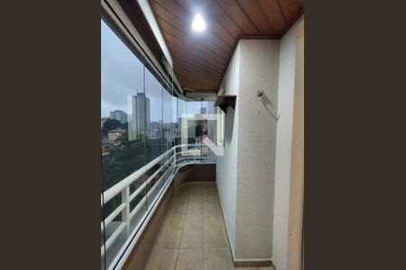 Varanda da Sala de apartamento para alugar com 3 quartos, 76m² em Vila Gumercindo, São Paulo