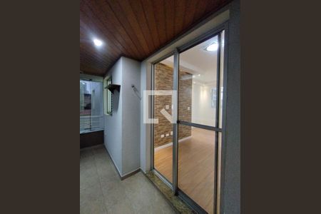 Varanda da Sala de apartamento para alugar com 3 quartos, 76m² em Vila Gumercindo, São Paulo
