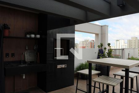 Studio para alugar com 25m², 1 quarto e sem vagaChurrasqueira
