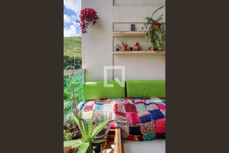 Varanda da Sala de apartamento para alugar com 3 quartos, 105m² em Sion, Belo Horizonte