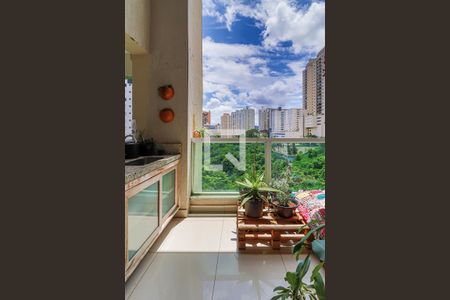 Varanda da Sala de apartamento para alugar com 3 quartos, 105m² em Sion, Belo Horizonte