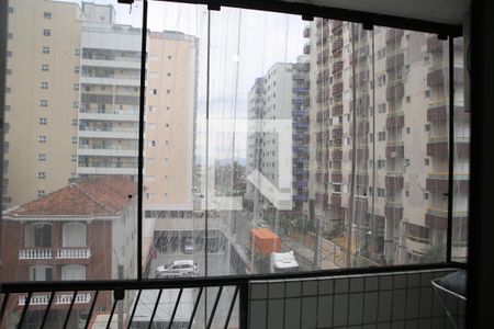 Detalhe Sala/vista de apartamento para alugar com 2 quartos, 86m² em Cidade Ocian, Praia Grande