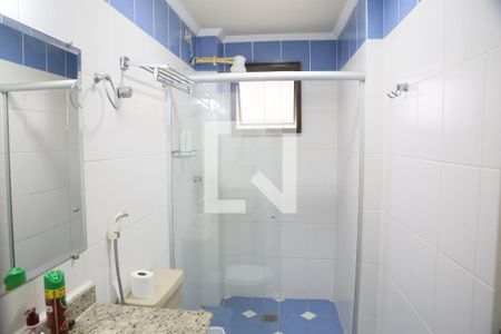 Banheiro social de apartamento para alugar com 2 quartos, 86m² em Cidade Ocian, Praia Grande