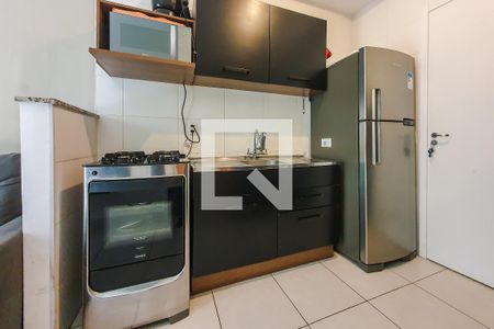 Sala Cozinha de apartamento para alugar com 1 quarto, 41m² em Cambuci, São Paulo
