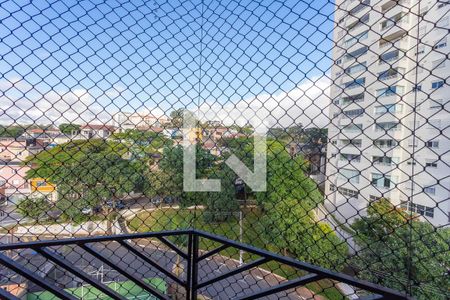 Varanda da sala  de apartamento para alugar com 3 quartos, 85m² em Centro, Diadema