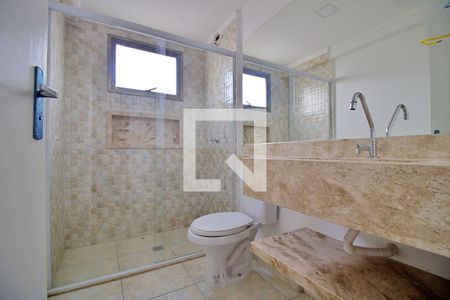 Apartamento para alugar com 110m², 3 quartos e 2 vagas Apartamento para alugar com 110m², 3 quartos e 2 vagasBanheiro da Suíte