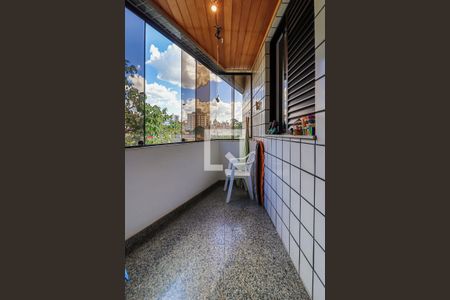 Varanda da Sala de apartamento para alugar com 4 quartos, 173m² em União, Belo Horizonte