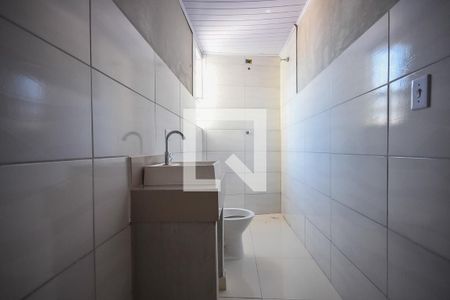 Banheiro de kitnet/studio para alugar com 1 quarto, 15m² em Vila Sonia, São Paulo