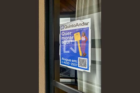 Apartamento para alugar com 100m², 3 quartos e 2 vagasPlaca Instalada na Varanda
