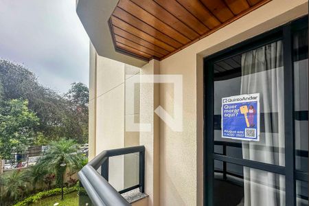 Apartamento para alugar com 100m², 3 quartos e 2 vagasPlaca Instalada na Varanda