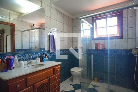 Banheiro da Suíte de casa à venda com 3 quartos, 192m² em Industrial, Novo Hamburgo