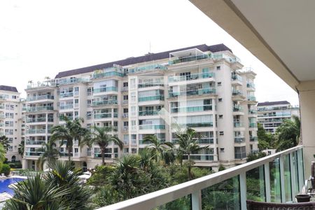 Vista da Varanda de apartamento para alugar com 3 quartos, 121m² em Barra da Tijuca, Rio de Janeiro