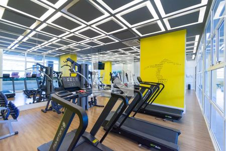 Apartamento para alugar com 49m², 1 quarto e 1 vaga Apartamento para alugar com 49m², 1 quarto e 1 vagaAcademia