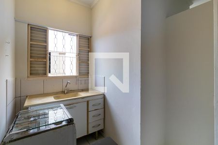 Studio para alugar com 25m², 1 quarto e sem vagaKitnet - Cozinha