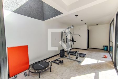 Studio para alugar com 27m², 1 quarto e sem vaga Studio para alugar com 27m², 1 quarto e sem vagaÁrea Comum - Academia