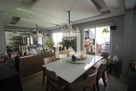 Sala de Jantar de casa de condomínio para alugar com 4 quartos, 260m² em Estância Velha, Canoas