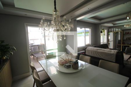 Sala de Jantar de casa de condomínio para alugar com 4 quartos, 260m² em Estância Velha, Canoas