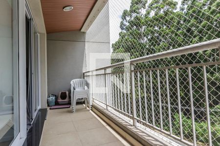 Varanda de apartamento à venda com 1 quarto, 50m² em Tamboré, Santana de Parnaíba