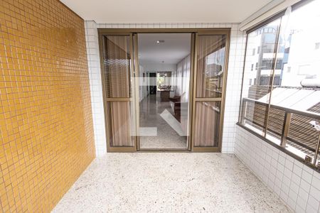 Varanda da Sala de apartamento para alugar com 4 quartos, 145m² em Liberdade, Belo Horizonte