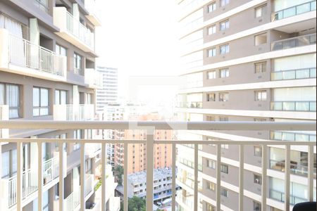 Varanda de kitnet/studio para alugar com 1 quarto, 30m² em Vila Nova Conceição, São Paulo